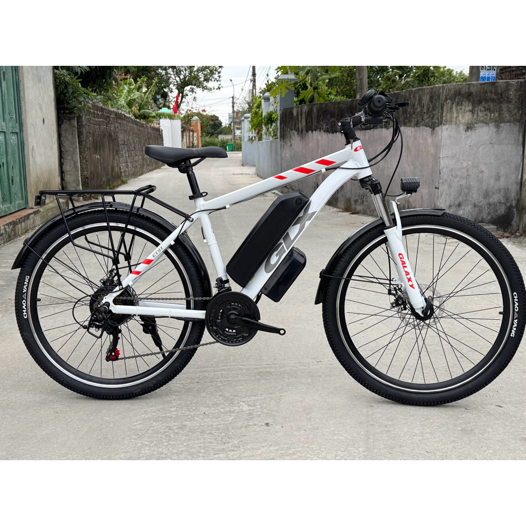 Xe đạp trợ lực điện glx ct9 khung nhôm cao cấp Size 26 inch p..36v/48v-10 ah đc 250 w