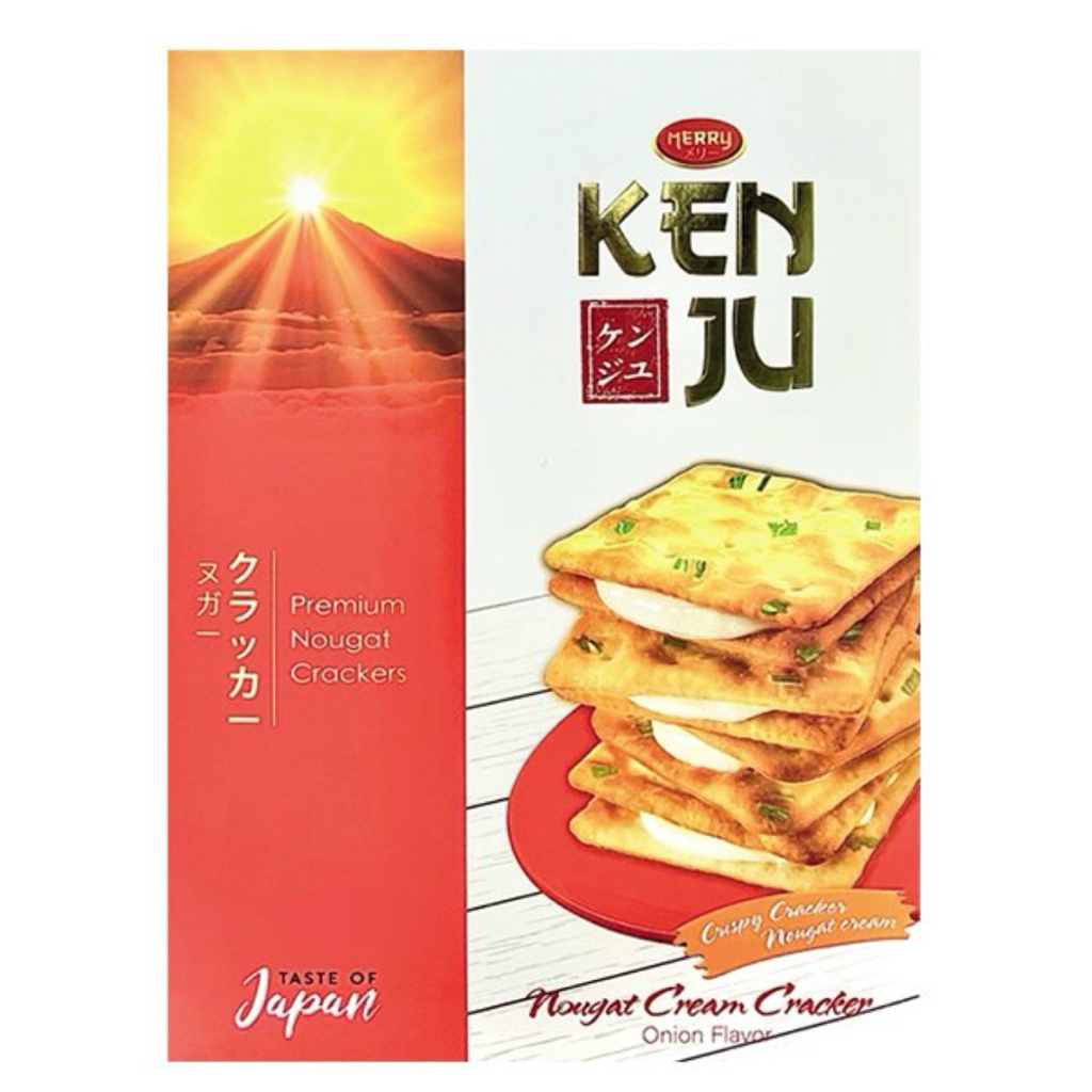 Bánh Quy Richy Kenju Nougat Nhân Kem Dẻo Hộp 279G