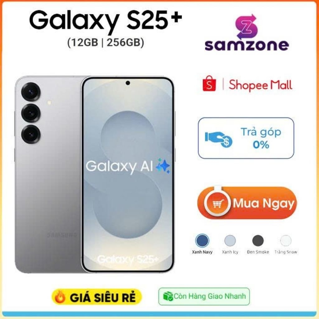 [ KH 20/5 ] - Điện Thoại Samsung Galaxy S25 Plus (12GB/256GB)