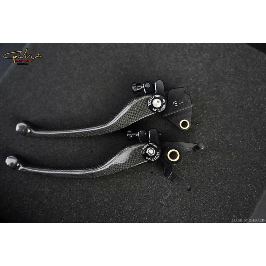 Tay Thắng Carbon Fiber GH Racing Cho Lead ABS