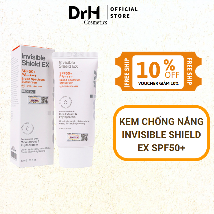 Kem chống nắng Invisible Shield EX SPF50+