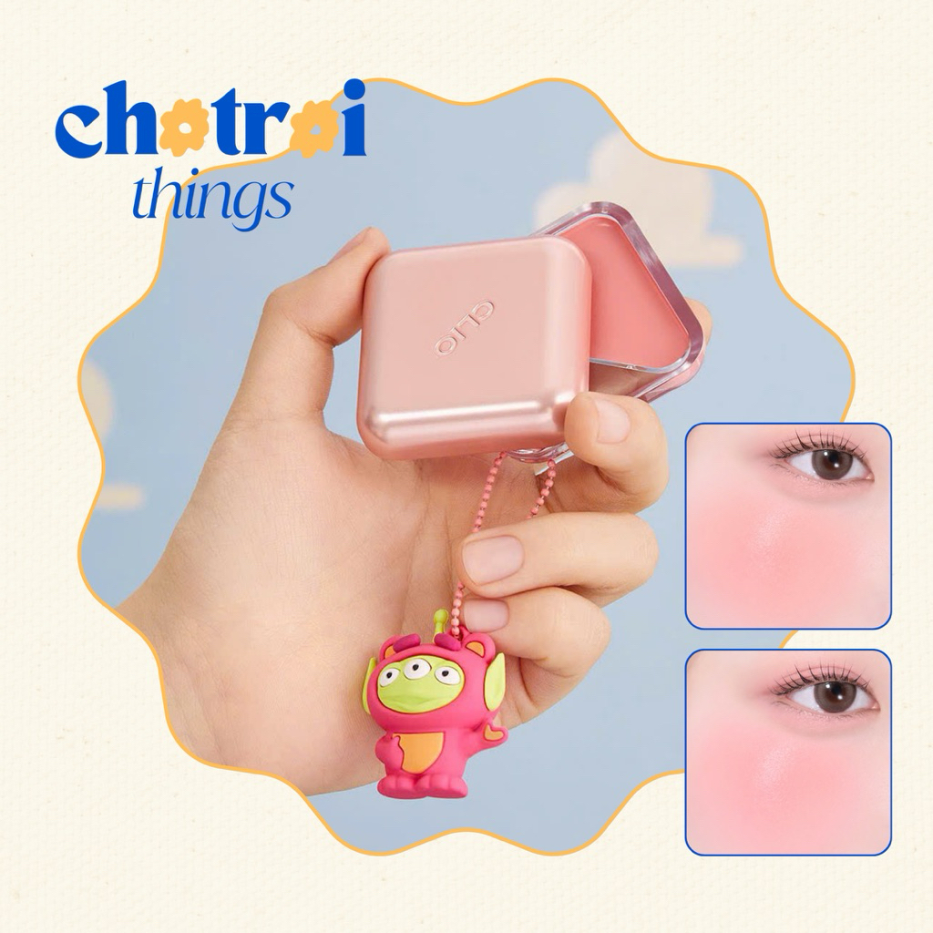 [CLIO x ToyStory Edition] Má Hồng Kem Clio Essential Lipcheek Tap + Móc Khoá