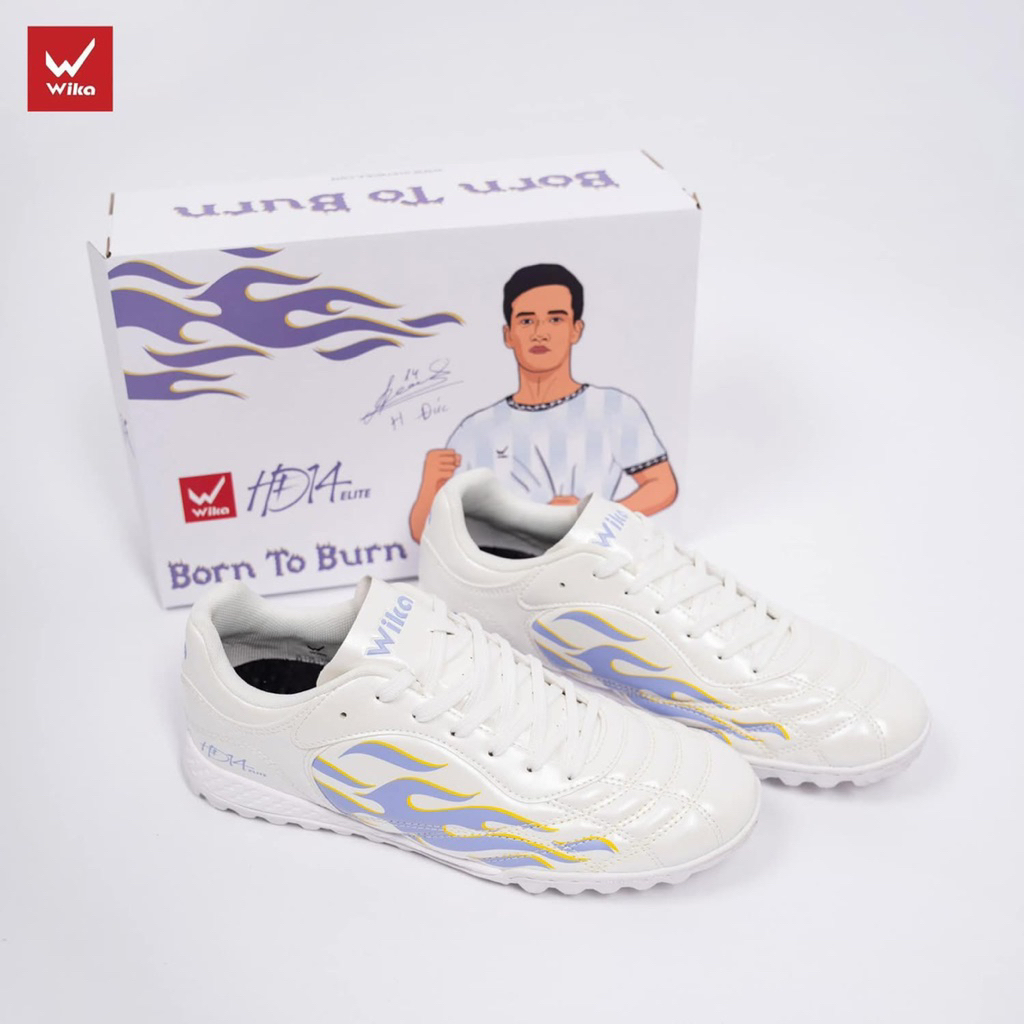 (Tăng 1size) Wika HD14 Elite chính hãng giày bóng đá wika hd14 elite