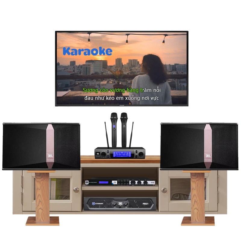 Dàn Karaoke JBL HK45 ( JBL Ki510, JBL KX180A, KVS500, JBL VM300 )