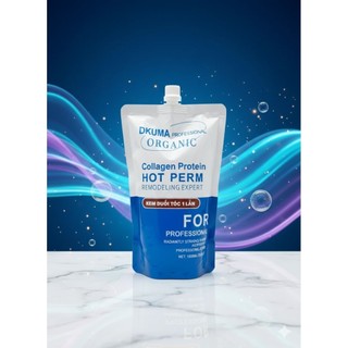 1.Uốn Lạnh DKUMA  800ml cho salon tóc nam nữ Babershop