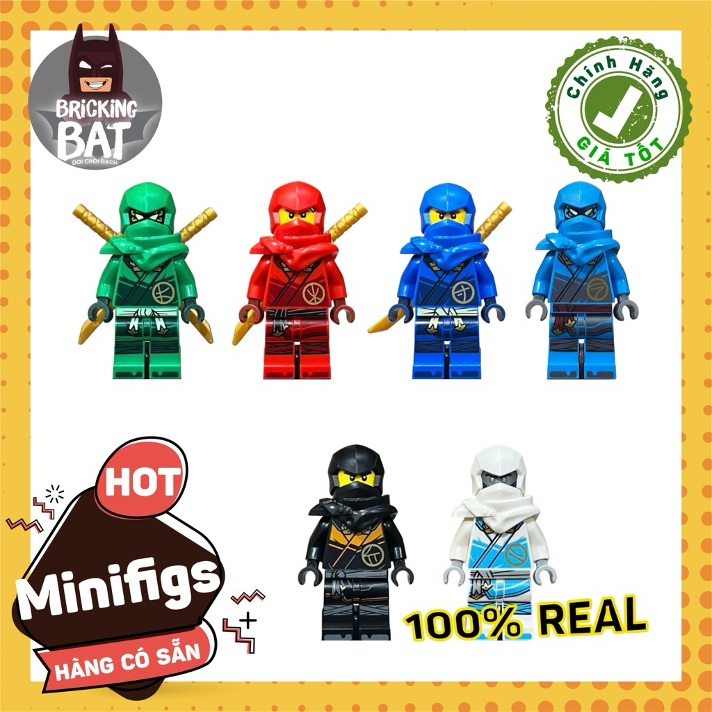 [Bricking Bat] LE.GO Minifigs - Ninjago Dragons Rising Collection