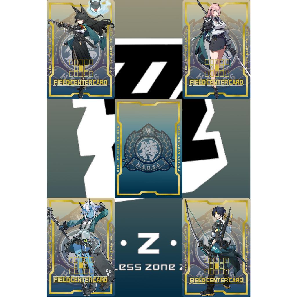 Custom Field Center Card Zenless Zone Zero Character - Hollow Special Operations Section 6