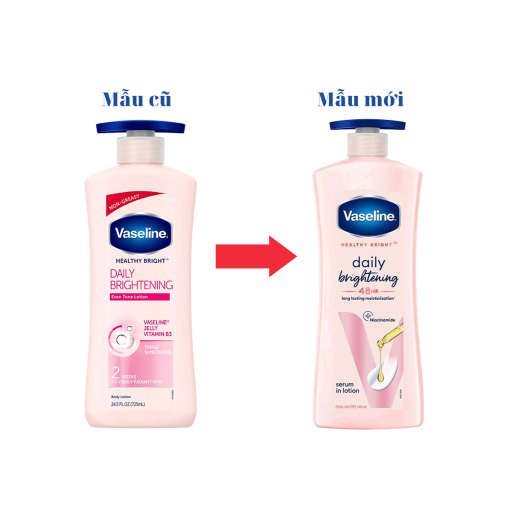 Vaseline Sữa Dưỡng Thể Healthy Bright Daily Brightening 48HR 725ml- Cấp Ẩm Cho Da Mềm Mại | BigBuy360 - bigbuy360.vn