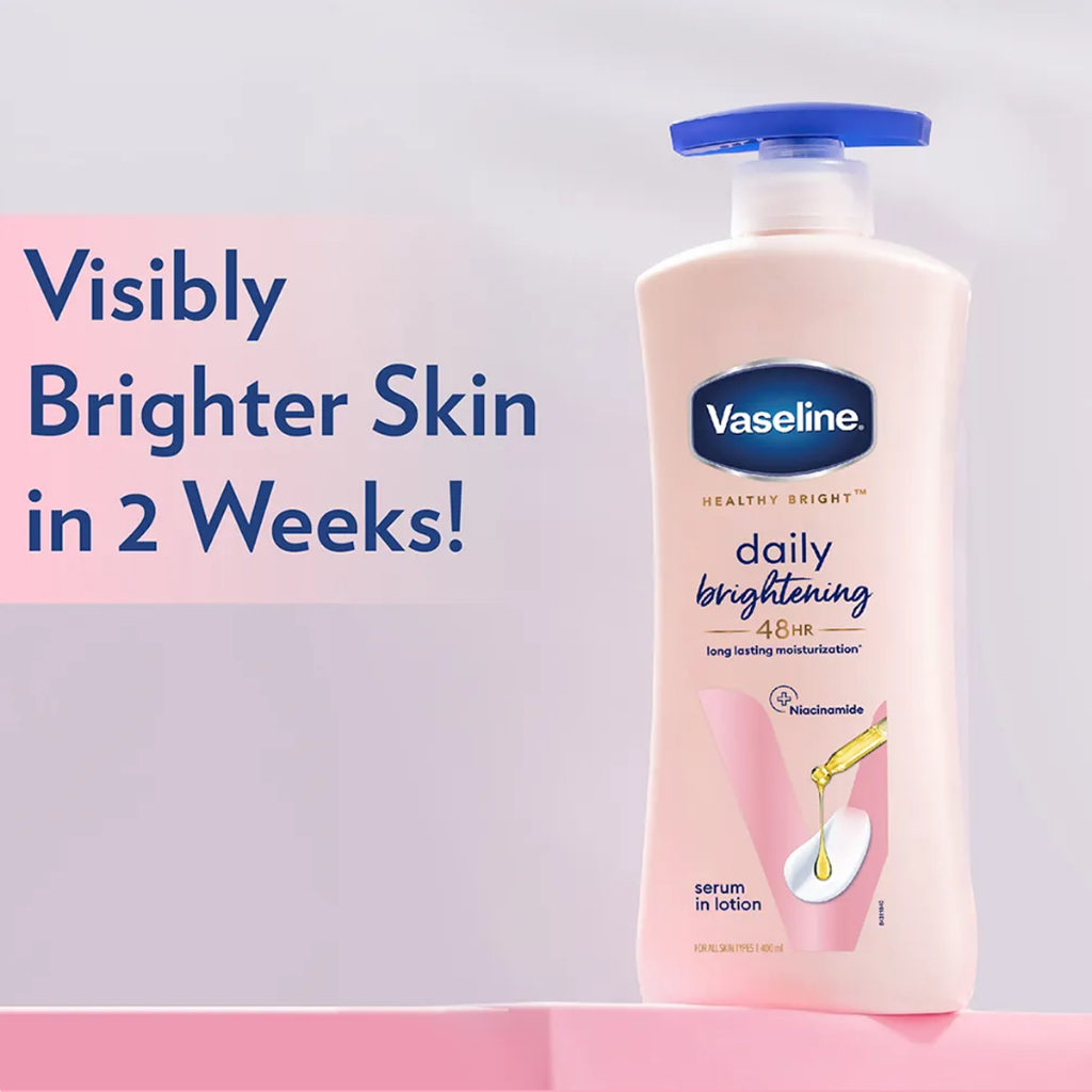 Vaseline Sữa Dưỡng Thể Healthy Bright Daily Brightening 48HR 725ml- Cấp Ẩm Cho Da Mềm Mại | BigBuy360 - bigbuy360.vn