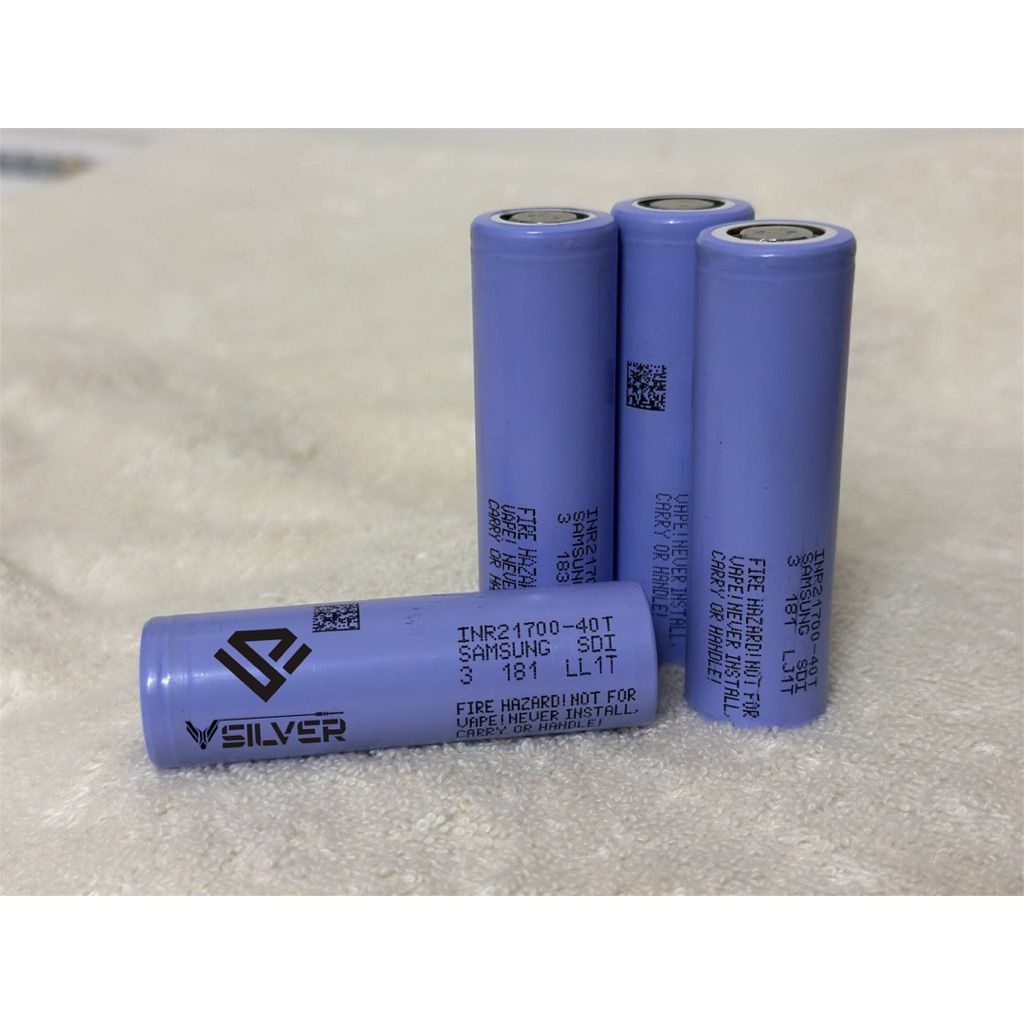 pin 21700 Samsung 40t 4000 xả 40A (10c) chính hãng tháo khối nội trở 10-11 như mới