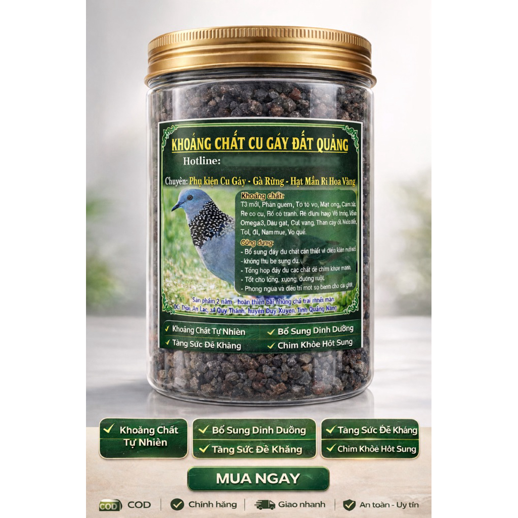 Khoáng Chim Cu 300gr