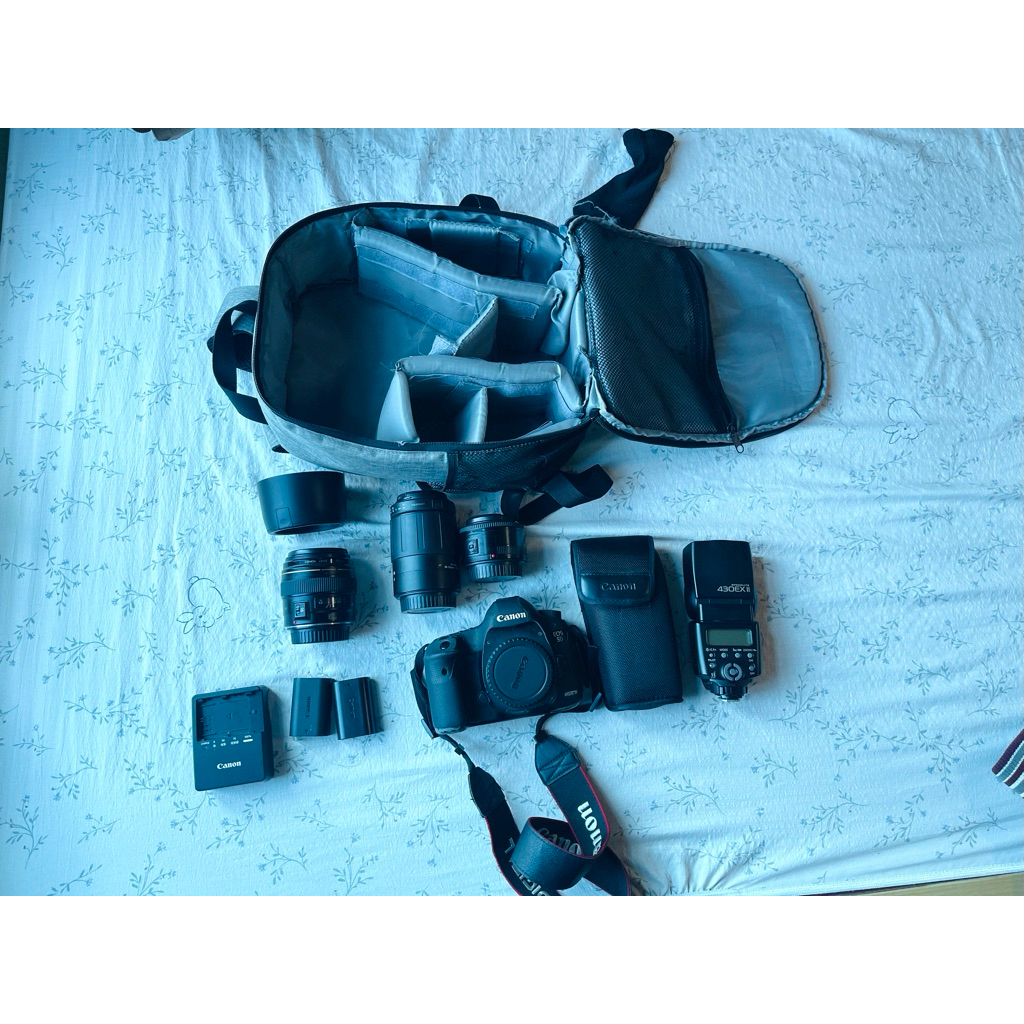 Canon 5D mark 3 kèm lens Canon ef 85mm F1.8