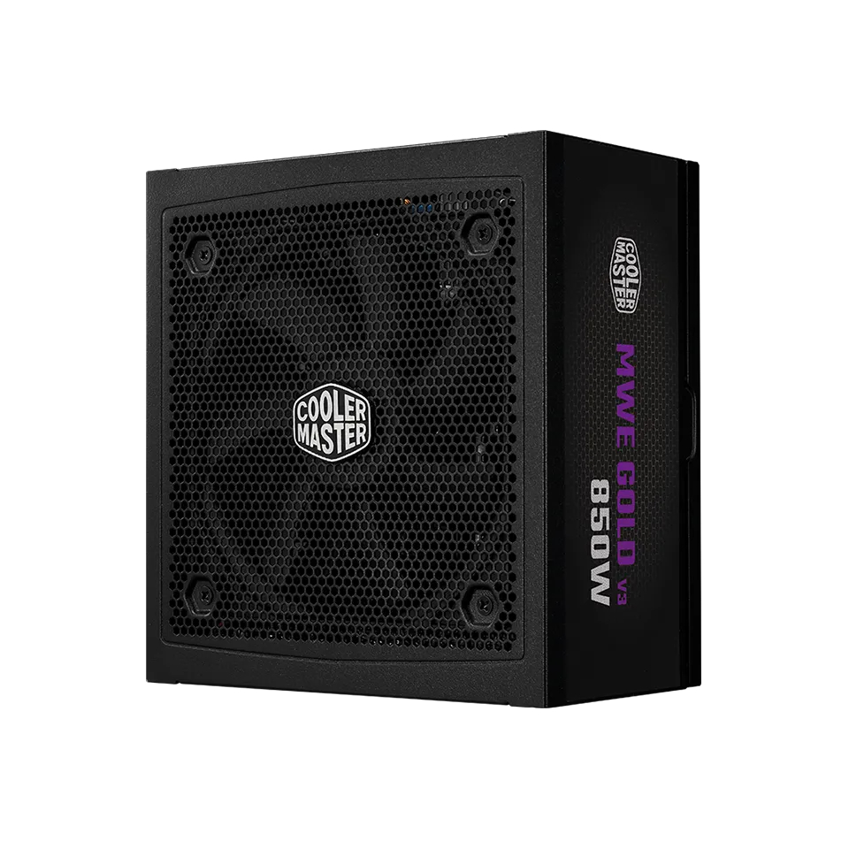 Nguồn máy tính Cooler Master MWE Gold 850 NM FR (850W/ 80 Plus Gold/ ATX/ Đen) - Hàng Chính Hãng