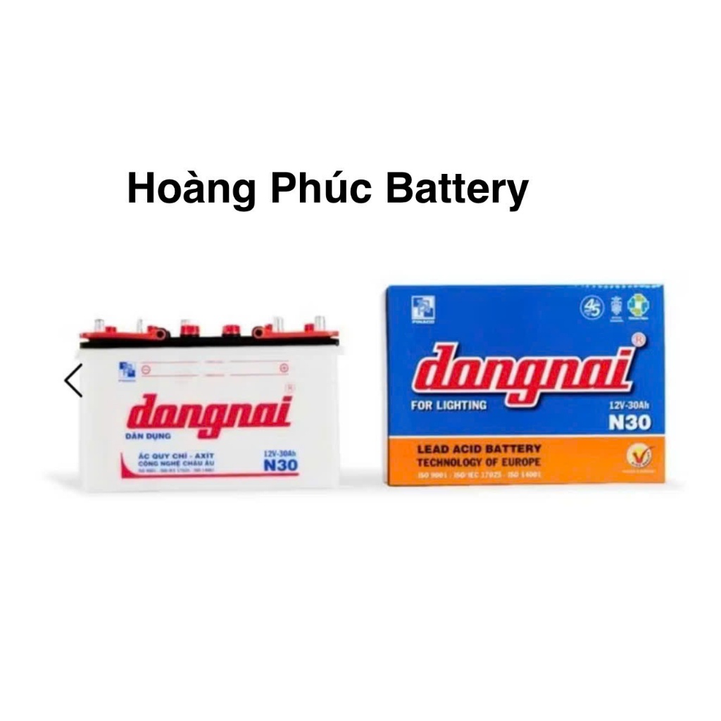 Gợi ý 9 lựa chọn ắc quy Đồng Nai 12V 30Ah chất lượng, giá tốt