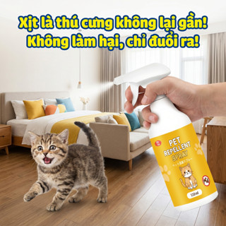 500ml Xịt Xua Đuổi Chó Mèo Ngăn Phóng Uế Bừa Bãi Hỗ Trợ Vệ Sinh Đúng Chỗ Tinh Dầu Thiên Nhiên An Toàn