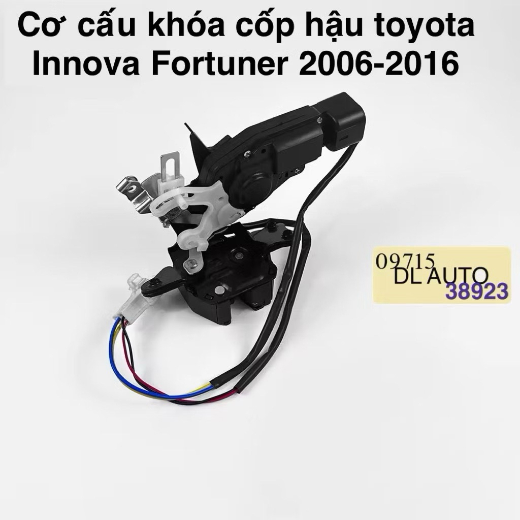 Cơ cấu khóa cốp hậu toyota Innova Fortuner 2006-2016 69350-0K010 69350-0K120 69350-0K100