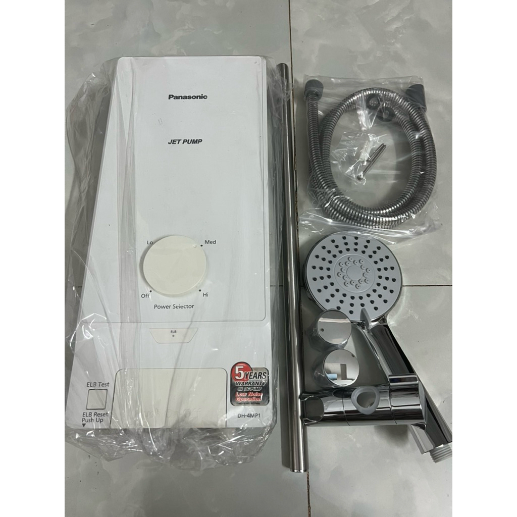 Máy tắm nước nóng trực tiếp cũ có bơm trợ lực hãng panasonic dh 4mp1 4500w