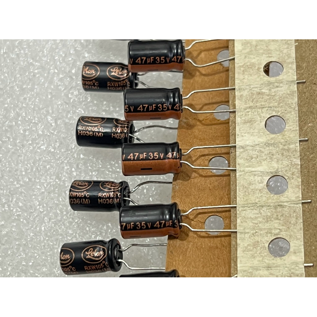 [ 30 con ]  Tụ điện 35V 47UF 35V 47UF35V 35V47UF ( 6.3x11mm ) HÃNG Lelon