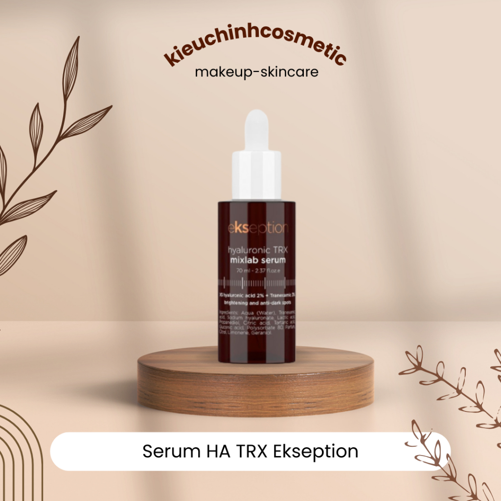 (hàng cty) Serum HA + 3% Tranexamic acid mờ nám, sáng da Ekseption Hyaluronic TRX / Serum ha trx eks