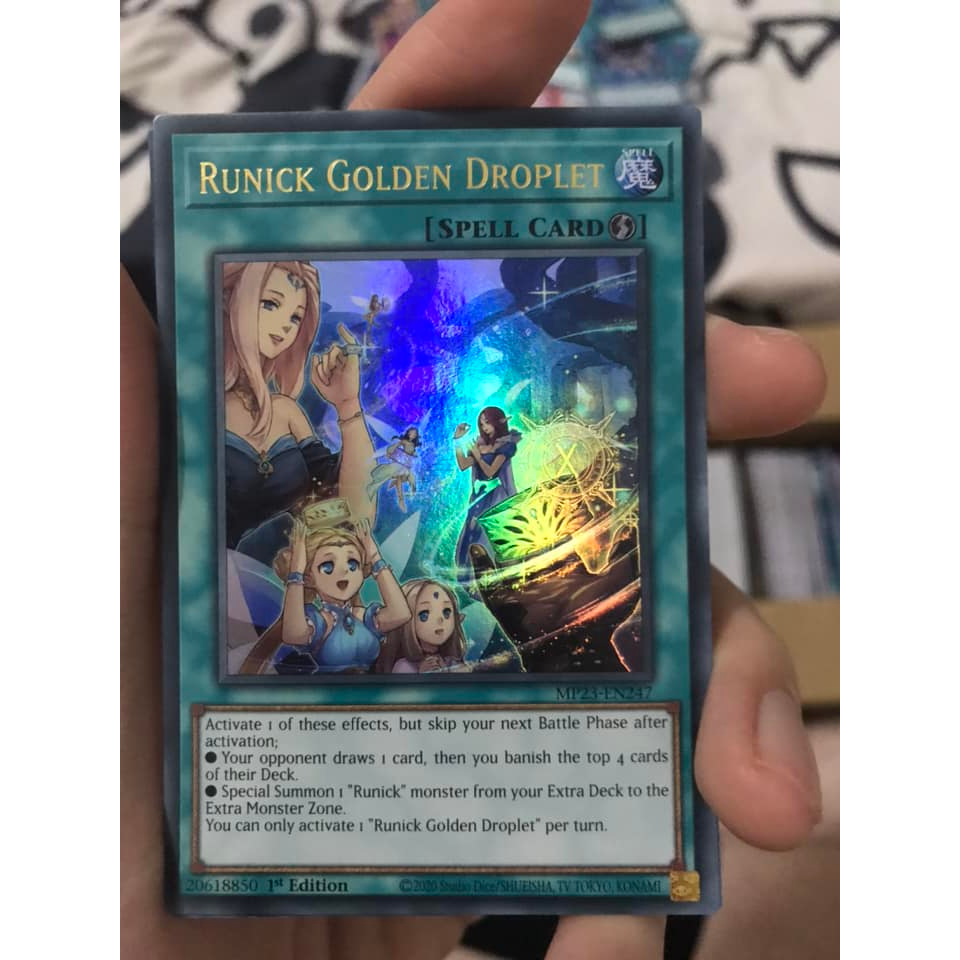 runick golden droplet