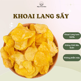 Khoai lang sấy giòn tự nhiên - giòn tan, ngọt bùi, không phụ gia, không chất bảo quản