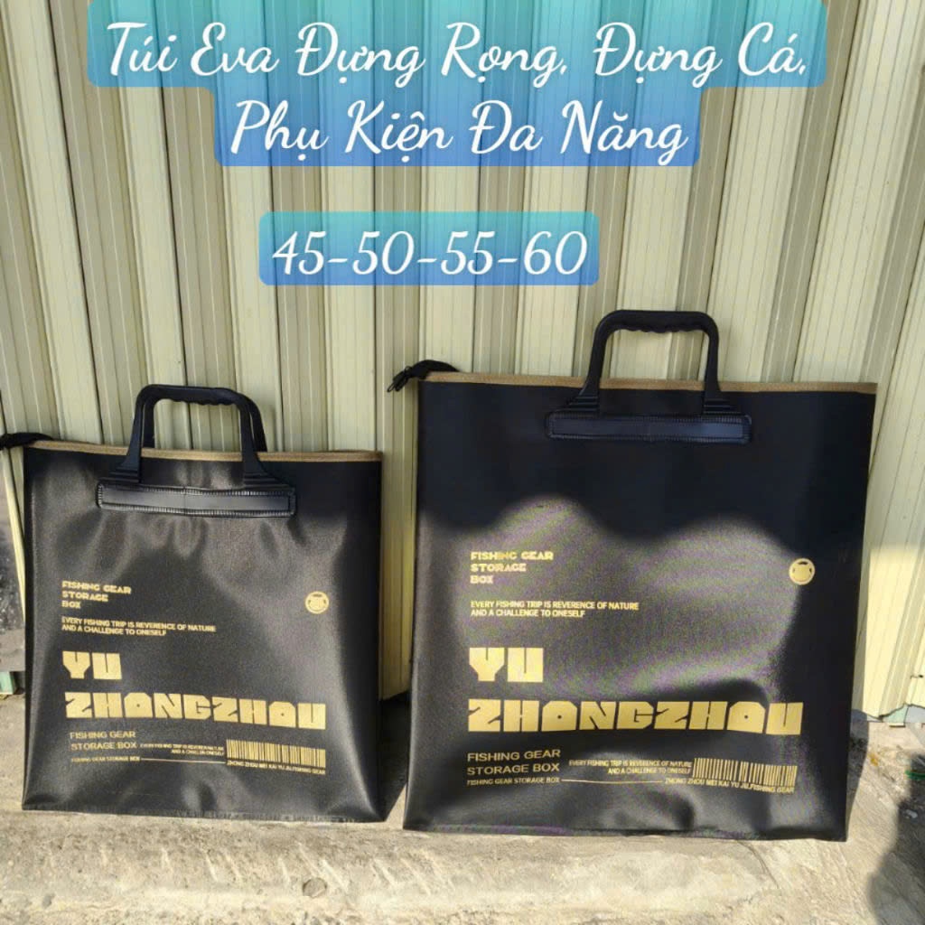 Túi đựng rọng, túi đựng cá, túi đựng phụ kiện chất liệu eva chống thấm nước VŨ TRƯƠNG CHÂU cao cấp.