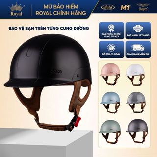 Mũ bảo hiểm nửa đầu M1 S04 đi xe máy cho nam và nữ chính hãng tại nhà sản xuất, Bh 12 tháng