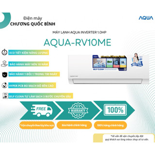 Máy lạnh Aqua inverter 1.0hp  AQA-RV10ME