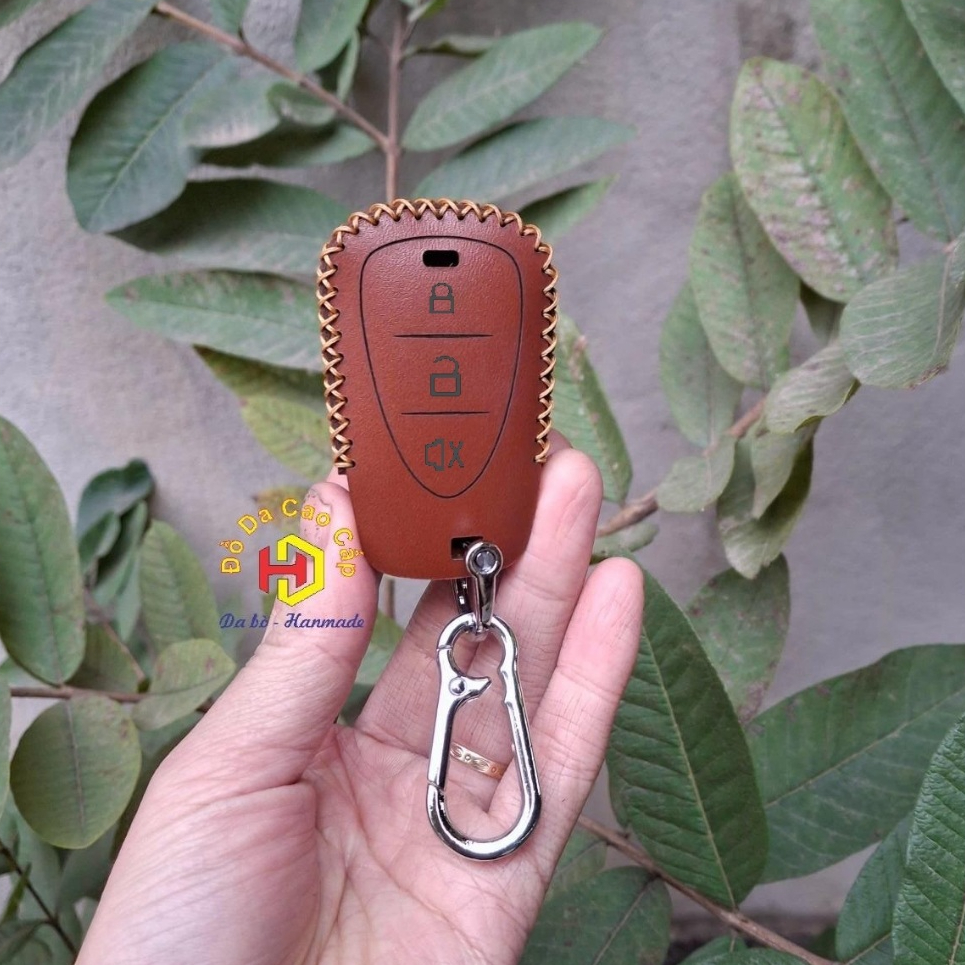 [New] Bao da chìa khoá Xe SYM, SYM PRITI 125 NAGA 150 TUSCANY 150 TPBW 125 bằng da bò kèm tặng móc k