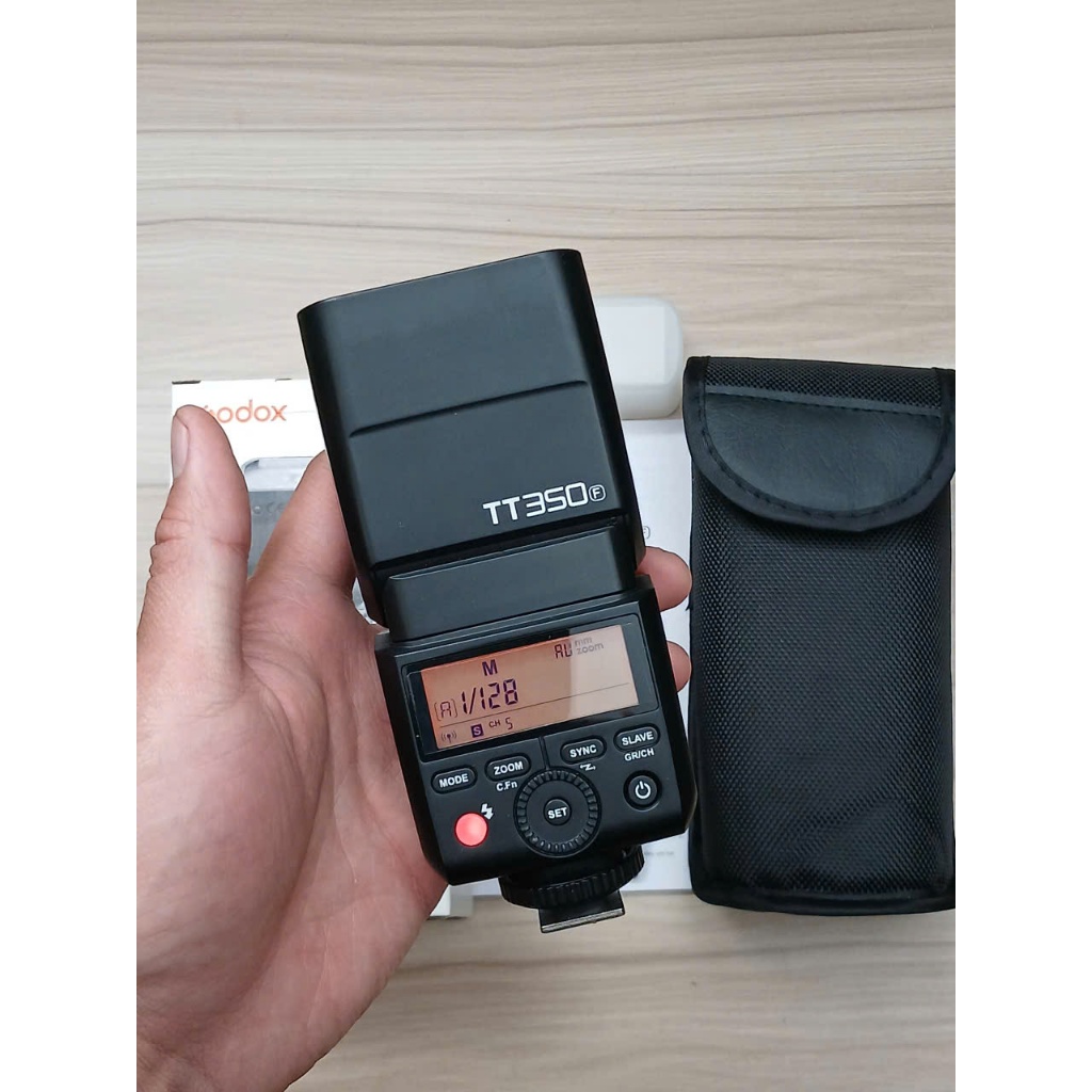 [Hàng 95%] ĐÈN FLASH GODOX TT350F DÙNG CHO MÁY ẢNH FUJIFILM - Tặng pin sạc eneloop pro