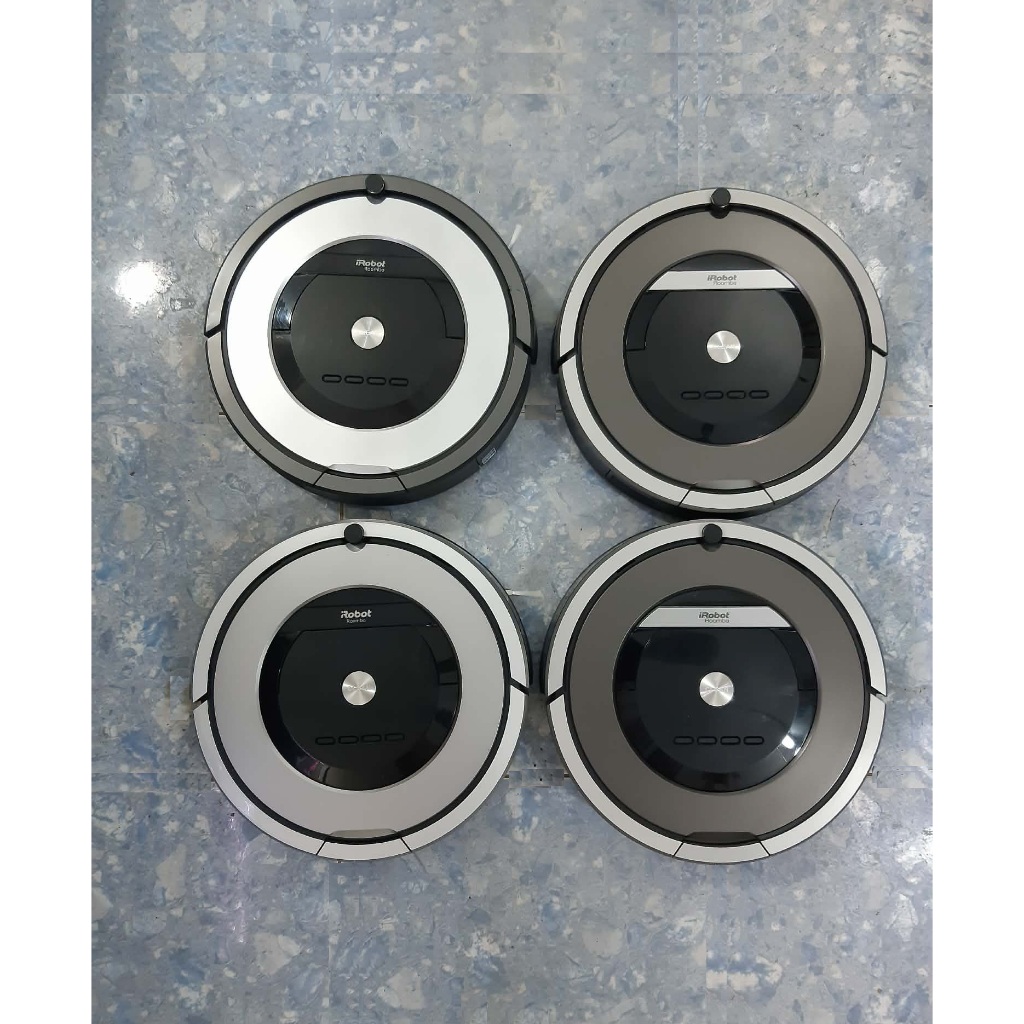 Robot hút bụi iRobot Roomba 870, 871, 875, 876 gồm: Máy hút bụi + dock sạc + tường ảo + 1 chổi + 1 m