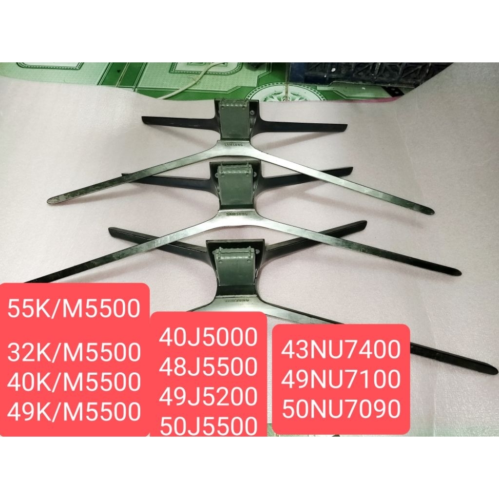 CHÂN TIVI SAMSUNG ; 32K5500_40K5500_43K5500_43M5500_49K5500_49K6300_ 40J5100 _ 48J5100_ 43KU600_50KU6000