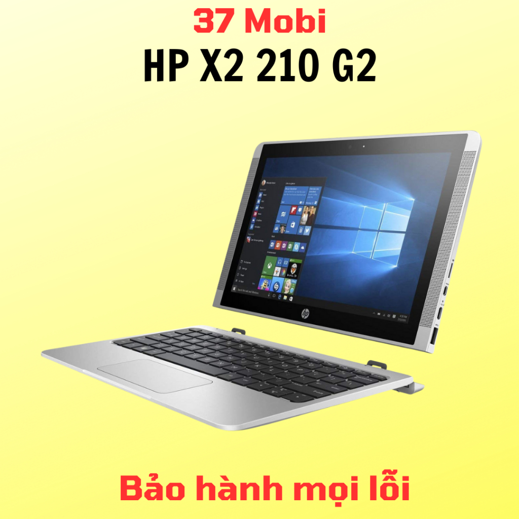 Laptop 2 trong 1 HP X2 210 G2 - Màn 10 inch cảm ứng tháo rời
