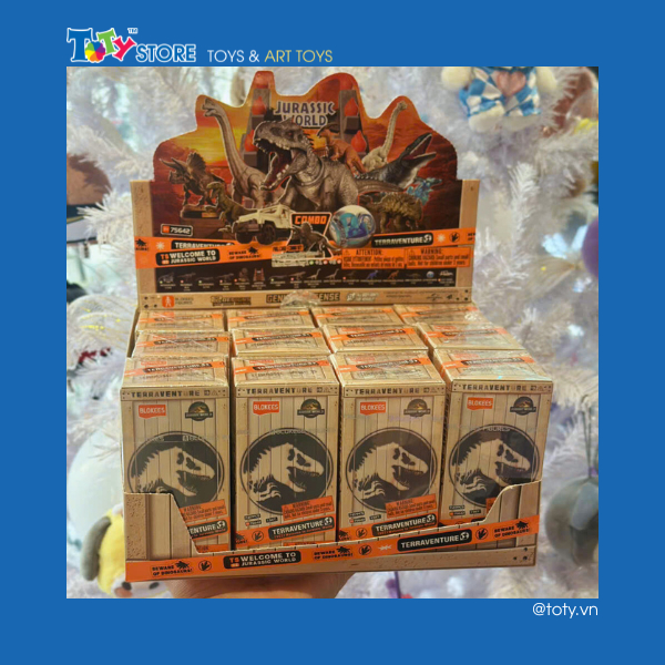 [CHÍNH HÃNG] Mô hình - Jurassic World - Terraventure - Blokees - EJ02