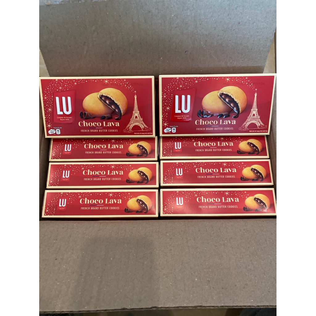 COMBO 4 hộp bánh LU Choco Lava