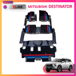 [TẶNG LÓT CỐP] Thảm lót sàn Mitsubishi Destinator, thảm khuôn đúc tràn viền
