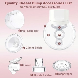 Van chân không Van mỏ vịt hút sữa Momcozy S9 S12 S12 Pro chính hãng, Van mỏ vịt, van xả, van 1 chiều phụ kiện hút sữa