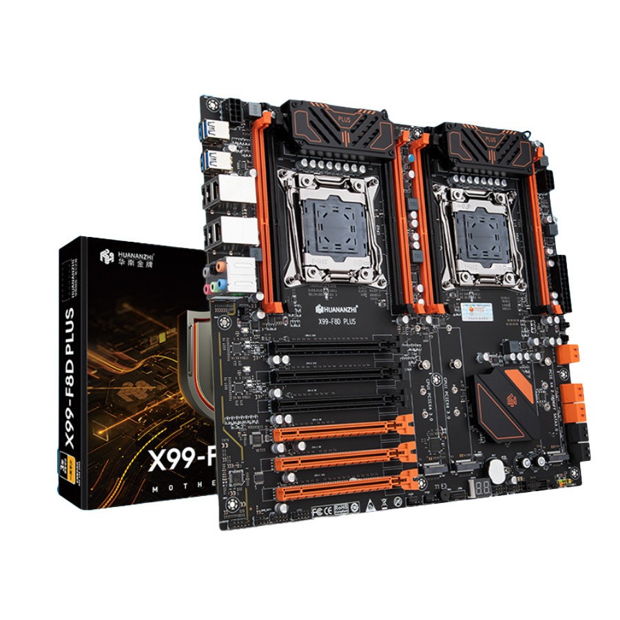 Mainboard X99 F8D | F8D Plus Huananzhi | Dual 2 CPU DDR4 | E-ATX / ATX | Chính hãng BH 12T