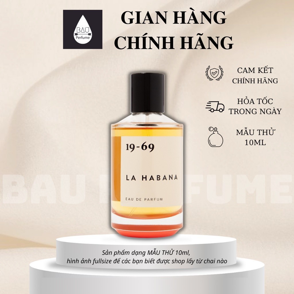 Nước hoa chính hãng 19-69 La Habana