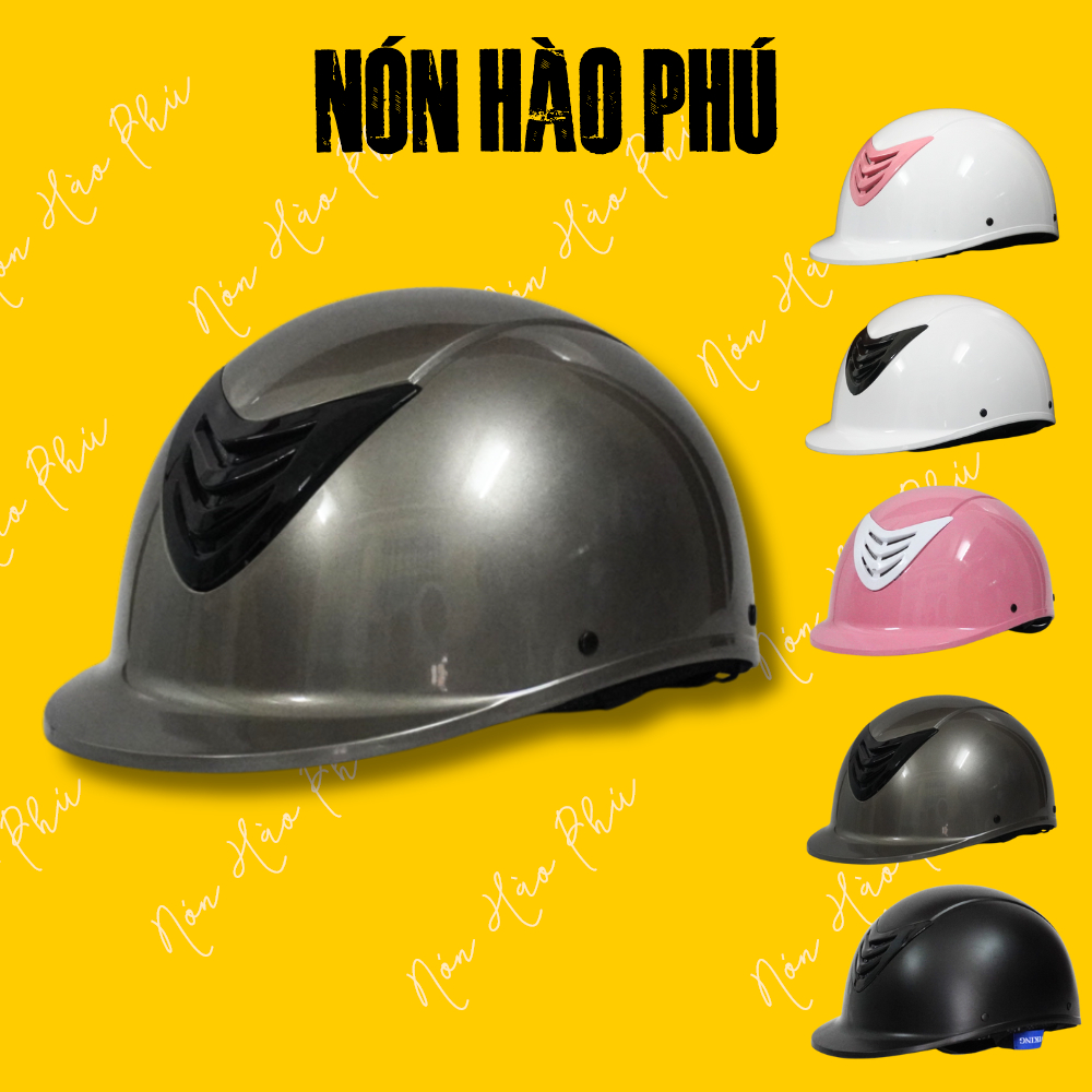 Mũ bảo hiểm VIKING04 NHỌN STYLE POC, nón bảo hiểm chính hãng nửa đầu abs nam nữ