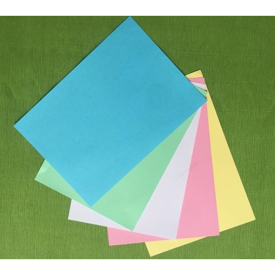 Bìa Màu A3 Trắng/Vàng/Hồng/XL/XD Đúng Khổ(30x42cm) - Giấy Bìa A3 Cứng XẤP 100 TỜ