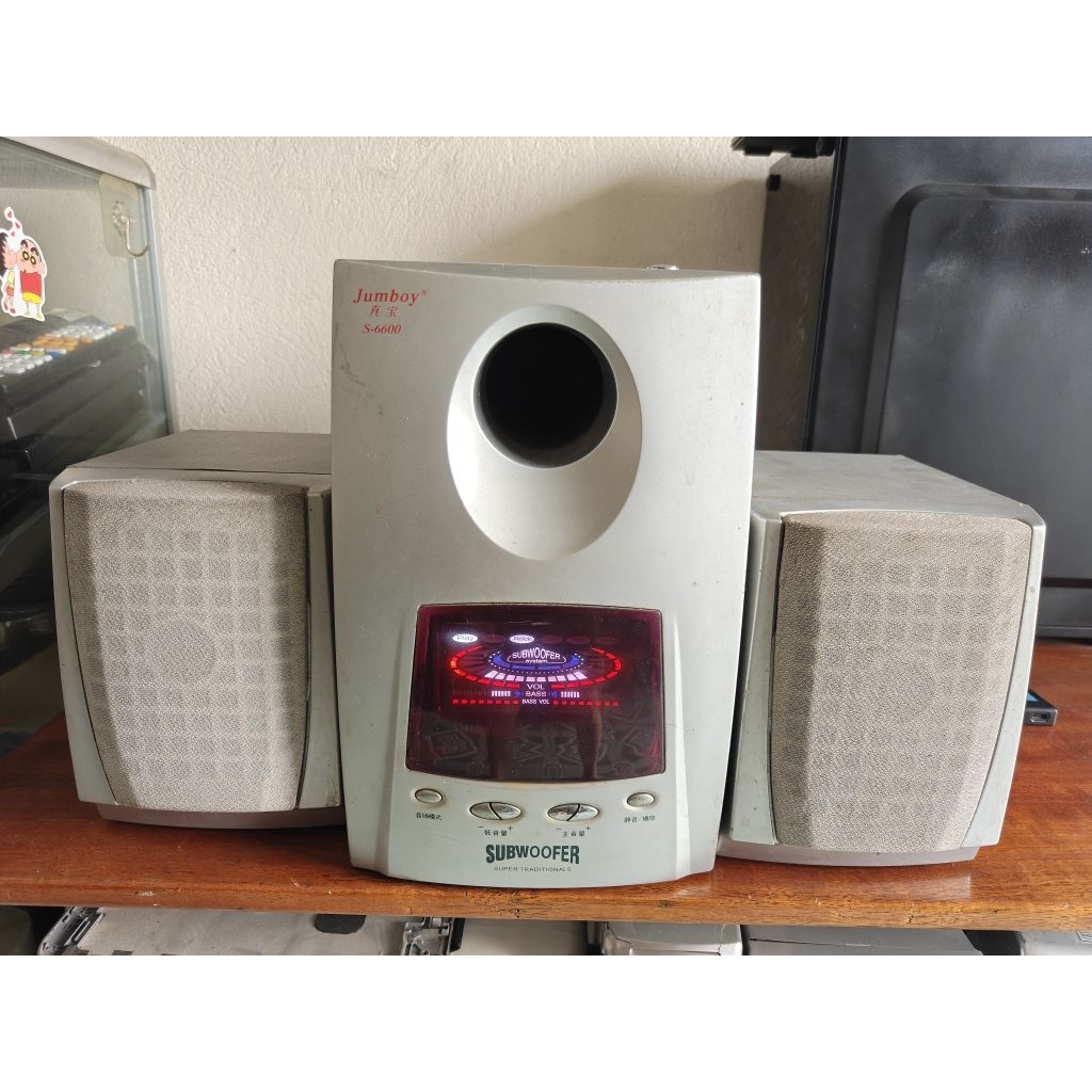 Loa vi tính Jumboy S 6600 siêu pass 2.1 - hàng cũ nghe hay