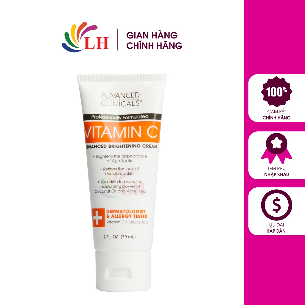 Dưỡng thể Advanced Clinicals (59ml)