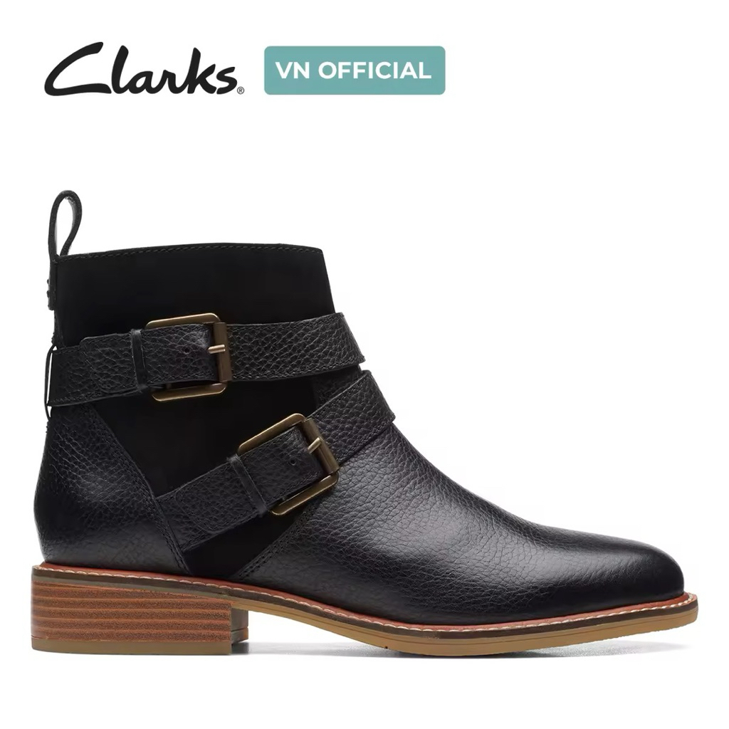 [Used] - Bốt Clarks da xịn size 35 (mua chính hãng trên sàn L)