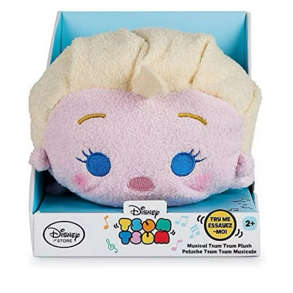 Thú nhồi bông Tsum Tsum Elsa có nhạc chính hãng của Disney Store.