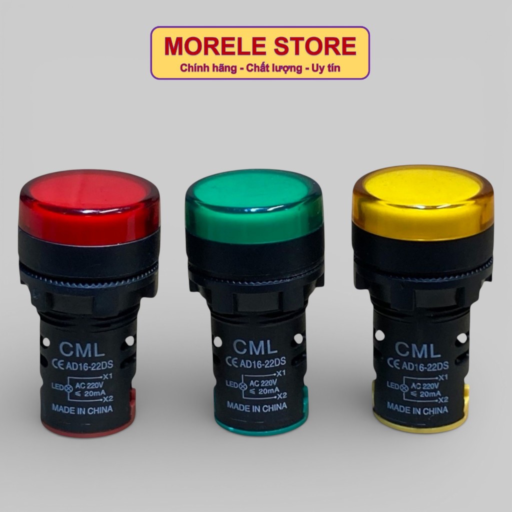 Đèn báo pha phi 22 CML AD16-22DS