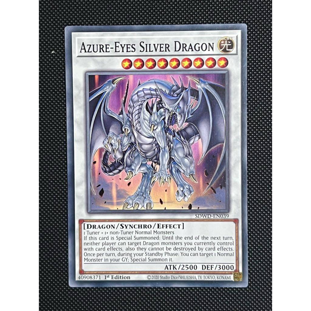 Thẻ bài Yugioh Azure-Eyes Silver Dragon