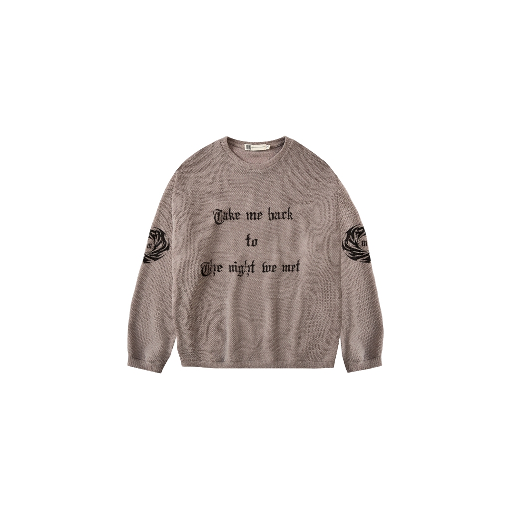 Knit Sweater/Take me 23September