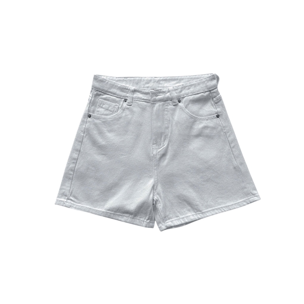 YC1996 - Quần Short Xám Nhạt Jeans Ngắn Local Brand Unisex 2008