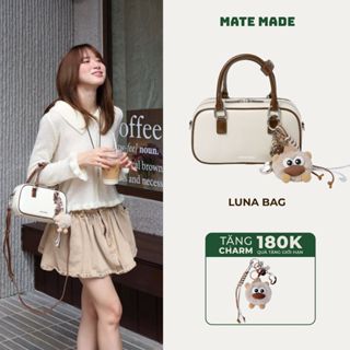 [DEAL ĐỘC QUYỀN SHOPEE] Túi Đeo Chéo Nữ MATE MADE Luna Da PU Cao Cấp Size 22 Đi Làm Đi Chơi